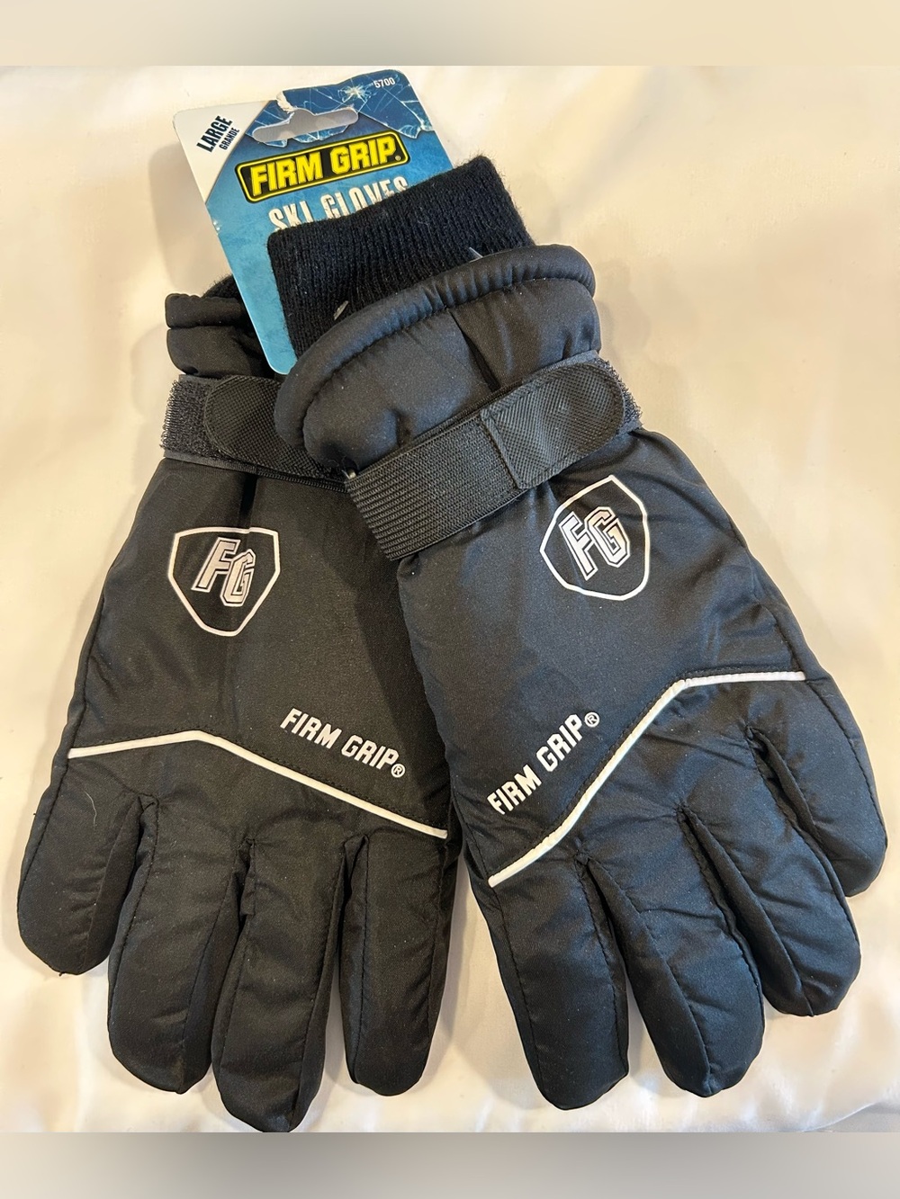 Men's Black Ski Gloves - Insulated Winter Gloves